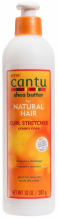 Cantu Natural Shea Butter Curl Stretcher Cream Rinse 10 oz