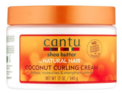 Cantu Natural Shea Butter Coconut Curl Cream 12 oz
