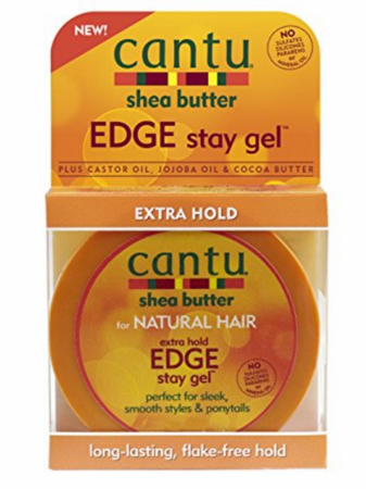 Cantu Natural Shea Butter Extra Hold Edge Stay Gel 2.25 oz