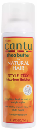 Cantu Natural Shea Butter Style Stay Frizz Free Finisher 5 oz