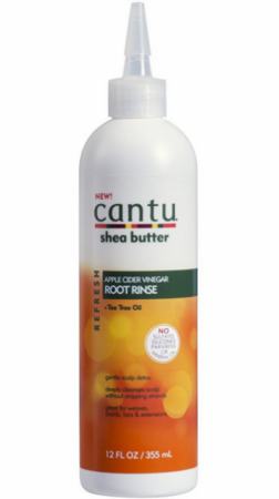 Cantu Shea Butter Refresh Root Rinse W/Apple Cider Vinegar 12 oz