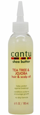 Cantu Shea Butter Tea Tree & Jojoba Hair Scalp Oil 6 oz
