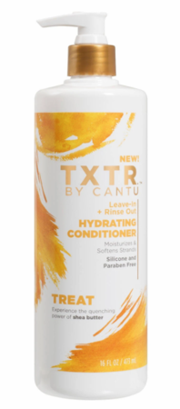 Cantu Txtr Leave-in + Rinse out Hydrating Conditioner 16 oz