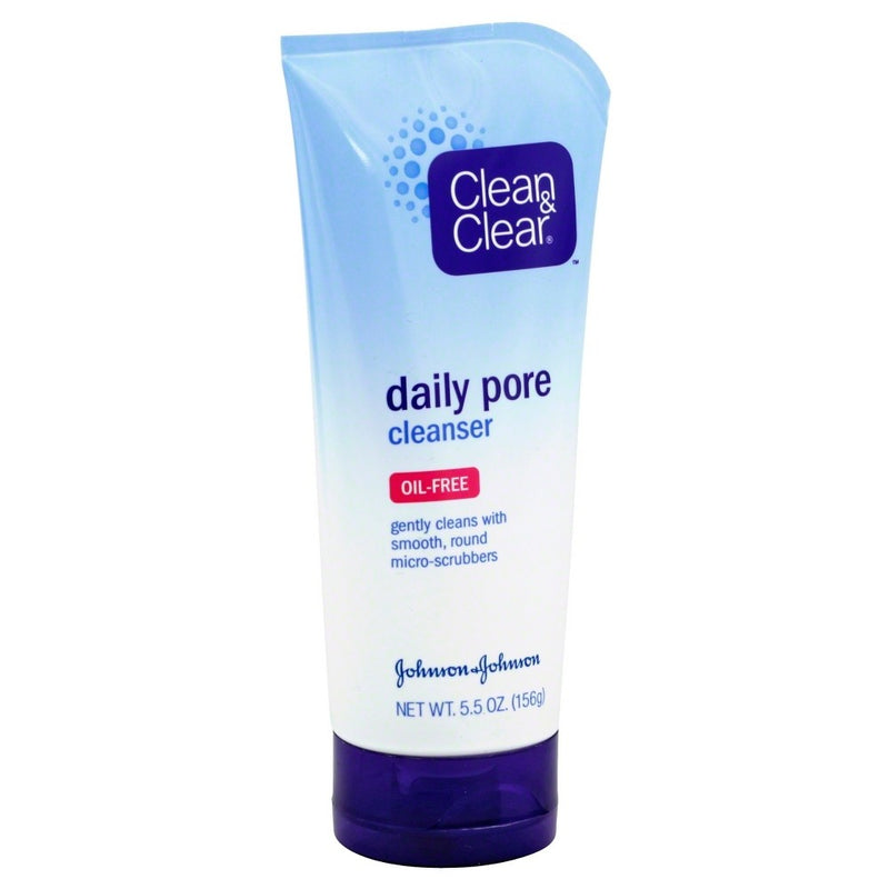 Clean & Clear Daily Pore Cleanser Oil Free 5.5 oz 