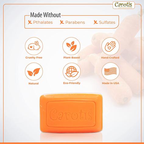 Carotis Beauty Carrot Soap 2.8 oz / 80 g