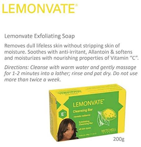 Lemonvate Exfoliating Cleansing Soap 7 oz / 200 g