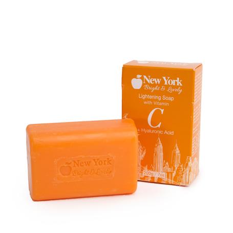New York Bright & Lovely Soap W/ Vitamin C+Hyaluronic Acid 200 g