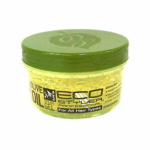 Ecoco Olive Oil Styling Gel 8 oz- Green