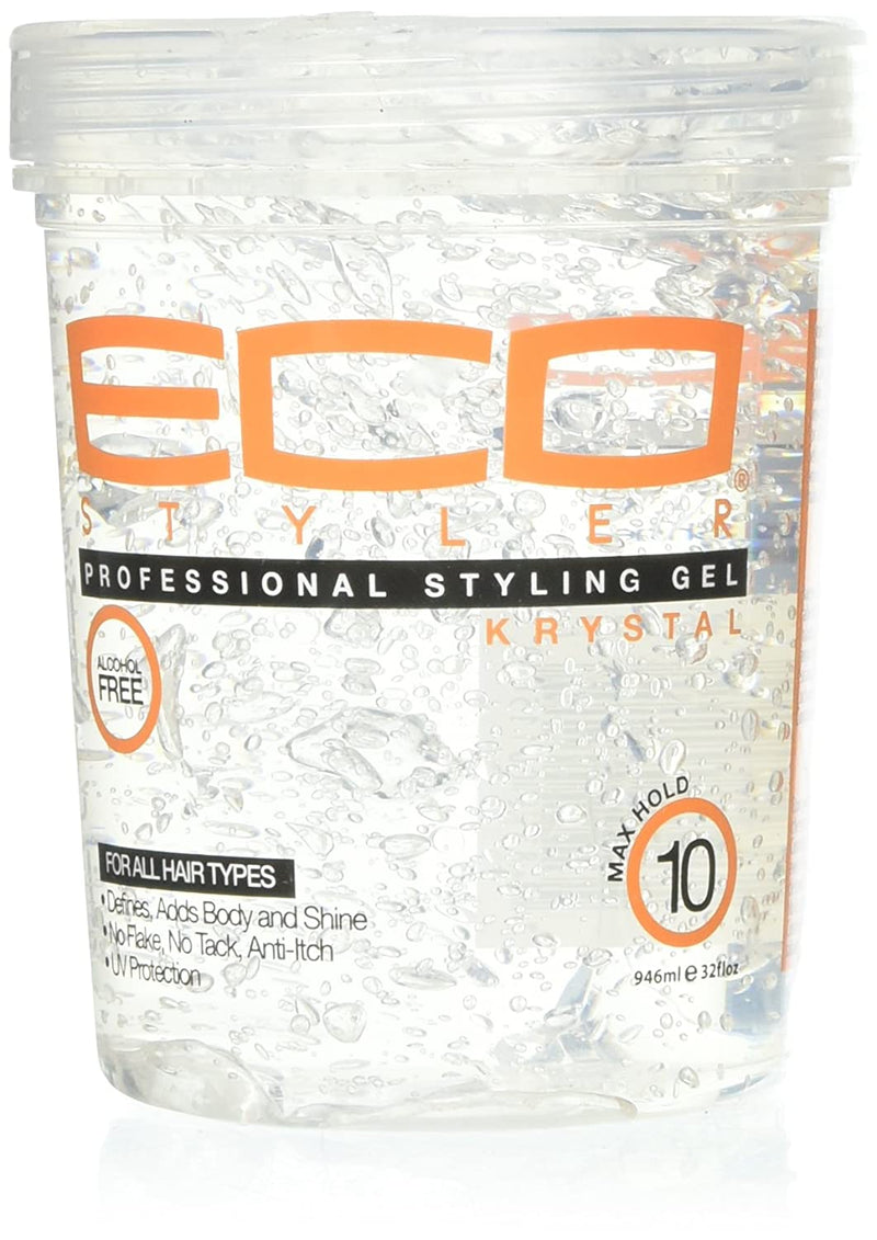 Ecoco Krystal  Styling Gel 32 oz- Clear
