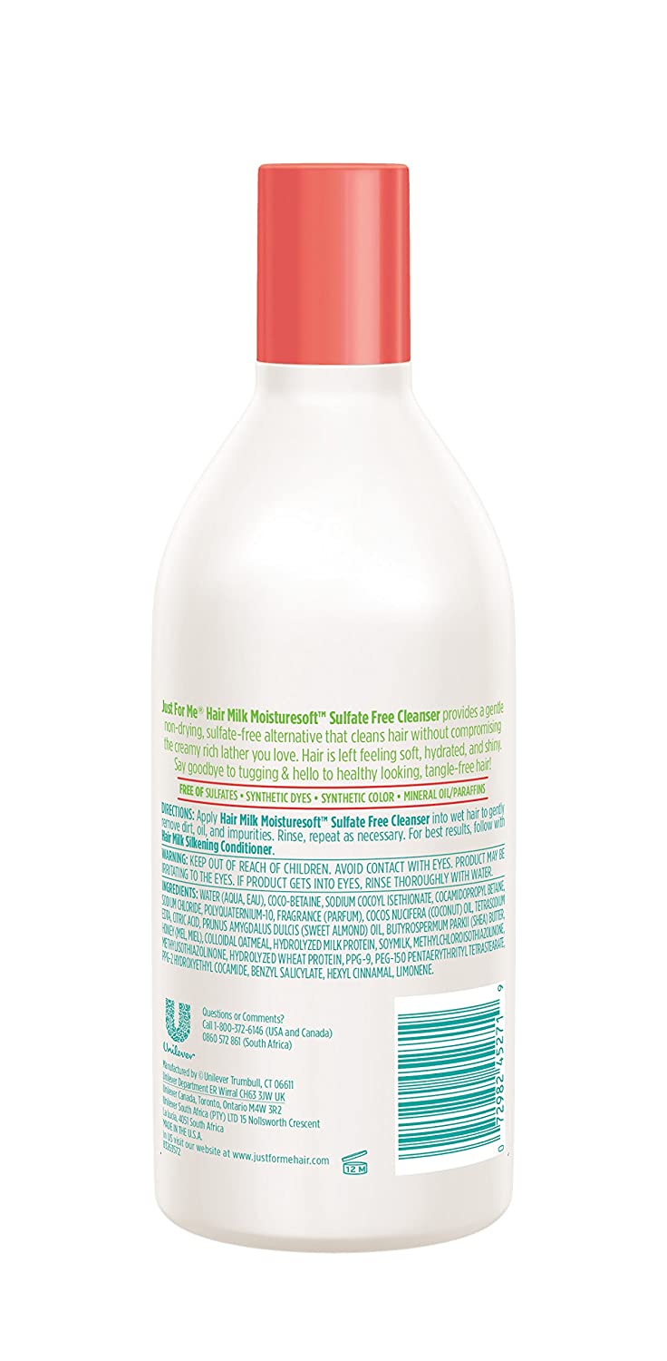 Just for Me Hair Milk Shampoo 13.5 oz Sulfate free