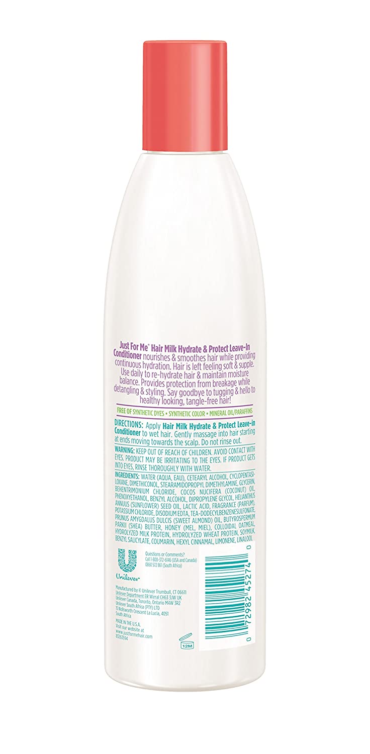 Just for Me Hair Milk Hydrate & Protect Leave-In Conditioner 10 oz