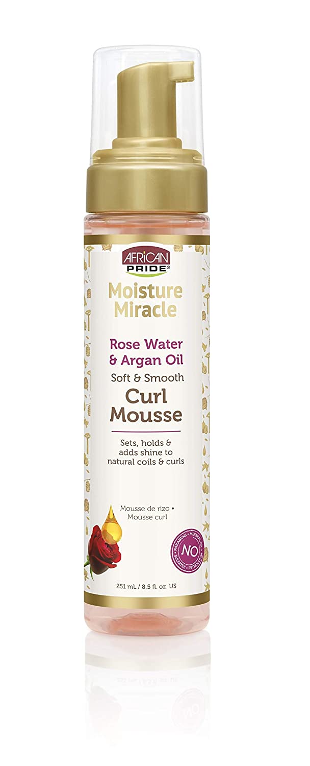 African Pride Moisture Miracle Curl Mousse 8.5 oz