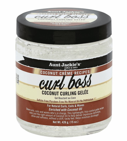 Aunt Jackies Coconut Crème Curl Boss Curling Gelee 15 oz