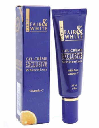 Fair & White Exclusive Whitenizer Gel Cream with Vitamin C 1 oz / 30 ml