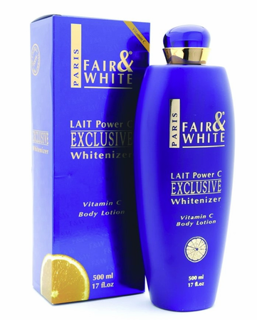 Fair & White Exclusive Whitenizer Body Lotion with Vitamin C 17 oz