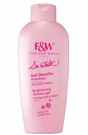 Fair & White So White Shower Gel with Pomegranate 33.8 oz