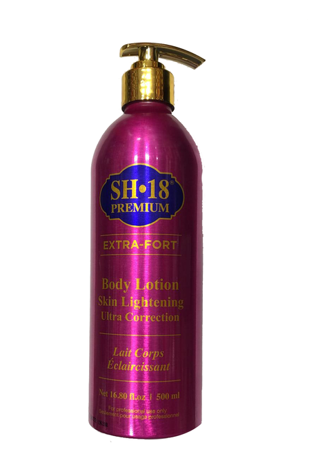 SH-18 Premium Extra-Fort Skin Body Lotion 16.8 oz / 500 ml